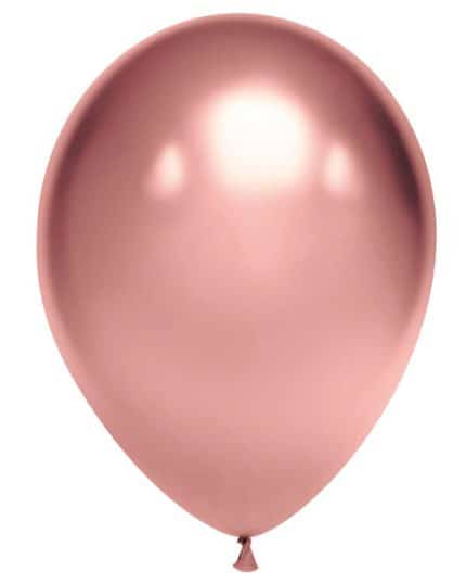Шар Розовое Золото хром
