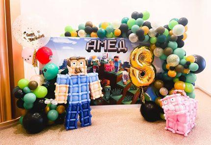 Фотозона Майнкрафт